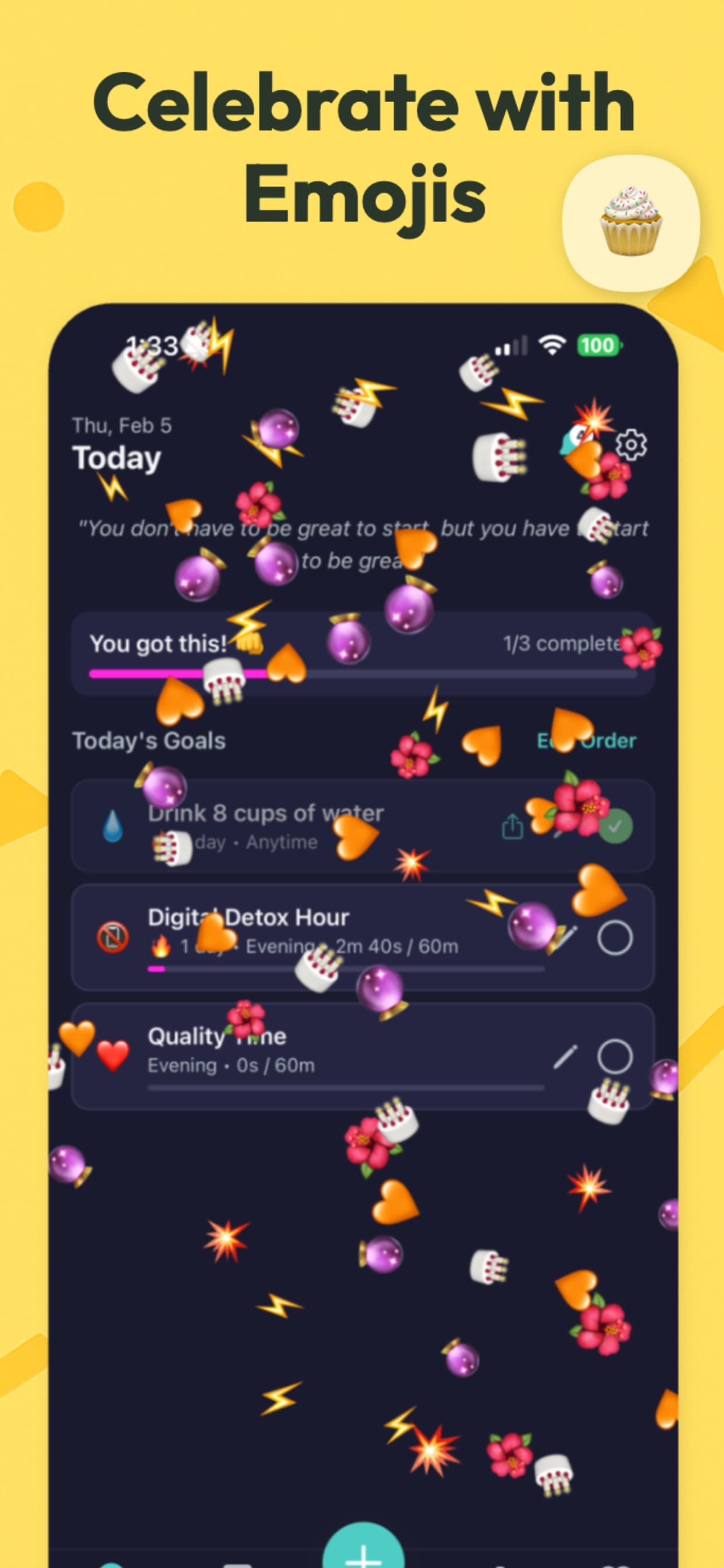 Celebrate with Emojis